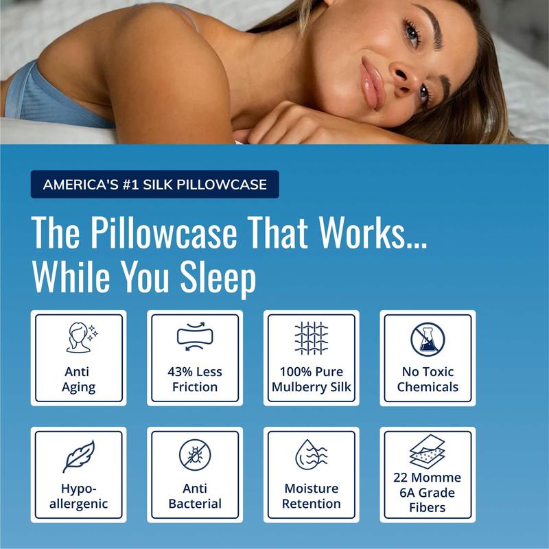 Blissy Silk Pillowcase texture